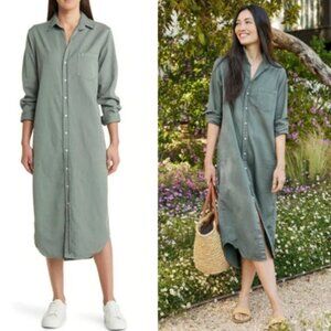 Frank & Eileen Rory Maxi Dress Eucalyptus
